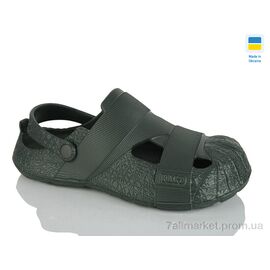 Фотография Кроксы мужские легкие Лето 528 хакі (8 пар р.41-46) "Крок" недорого оптом от прямого поставщика