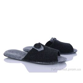 Фотография Тапки мужские домашние Весна/осень 630-4 сірий (6 пар р.41-45) "Inblue" недорого оптом от прямого поставщика