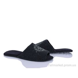 Фотография Тапки мужские домашние Весна/осень 631-4 чорний (6 пар р.41-45) "Inblue" недорого оптом от прямого поставщика