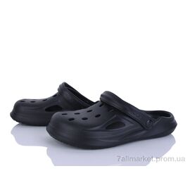 Фотография Кроксы мужские легкие Лето M201 чорний (8 пар р.41-45) "Inblue" недорого оптом от прямого поставщика
