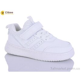 Кросівки дитячі модні Весна/осінь EB710 white (6 пар р.27-32) "Clibee-Apawwa" недорого оптом від прямого постачальника