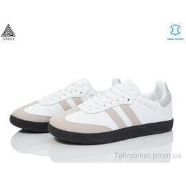 Фотография Кроссовки женские модные Весна/осень HB600-7 шкіра піна (8 пар р.36-41) "STILLI Group" недорого оптом от прямого поставщика