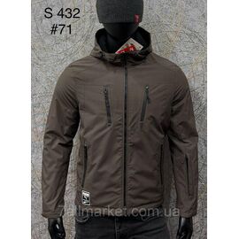 Фотография Куртка мужская демисезонная/двухсторонняя размеры L-4XL(2цв)"PROSTOMEN" недорого от прямого поставщика