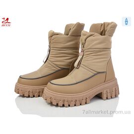 Фотография Ботинки женские стильные зима 819-2 (8 пар р.36-41) "Bytji" недорого оптом от прямого поставщика