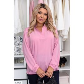 Жіноча стильна блузка софт р.48-50;52-54;56-58;60-62 (4кол.) "BELUZA" купити недорого від прямого постачальника