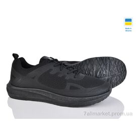 Фотография Кроссовки мужские модные Весна/осень Крок К254 чорний (10 пар р.41-45) "Vladimir" недорого оптом от прямого поставщика