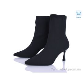 Фотография Ботинки женские стильные Весна/осень W612-1 (6 пар р.36-40) "Svit" недорого оптом от прямого поставщика