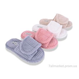 Фотография Тапки женские для дома Весна/осень MP10206 mix (12 пар р.36-41) "Optstok" недорого оптом от прямого поставщика