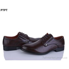 Фотография Туфли мужские стильные Весна/осень S0573-1 (8 пар р.40-45) "PTPT" недорого оптом от прямого поставщика