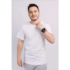 Фотография Футболка мужская 080 white-old-1 р.3XL-6XL "VICTORY" недорого оптом от прямого поставщика