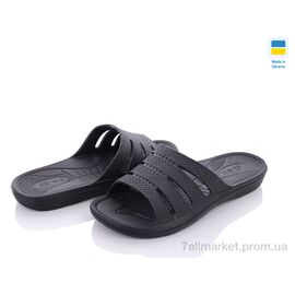 Фотография Шлепки мужские пляжные Лето DS Укр П41 чорний (6 пар р.41-45) "Vladimir" недорого оптом от прямого поставщика