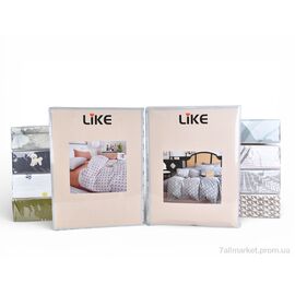 Постільна білизна  LK005 (180x220см) mix (1 шт. р.сіткаOne size) "Like" недорого оптом від прямого постачальника