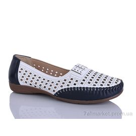 Фотография Туфли женские стильные Лето T105-13 (8 пар р.40-43) "Leguzaza" недорого оптом от прямого поставщика