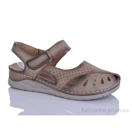 Фотография Босоножки женские летние Лето K123-5 (8 пар р.37-42) "Leguzaza" недорого оптом от прямого поставщика