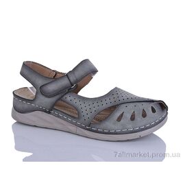 Фотография Босоножки женские летние Лето K123-8 (8 пар р.37-42) "Leguzaza" недорого оптом от прямого поставщика