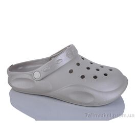 Фотография Кроксы женские летние Лето Сабо 10 беж (12 пар р.37-41) "Inblue" недорого оптом от прямого поставщика