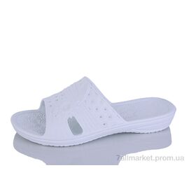Фотография Шлепки женские облегченные Лето DS58 білий (8 пар р.36-41) "Inblue" недорого оптом от прямого поставщика