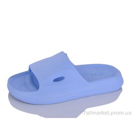 Фотография Шлепки детские летние Лето ППЖ06 блакитний (8 пар р.28-35) "Inblue" недорого оптом от прямого поставщика