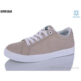 Фотография Кроссовки женские модные Весна/осень 0773-02 beige (10 пар р.36-41) "Super Gear" недорого оптом от прямого поставщика