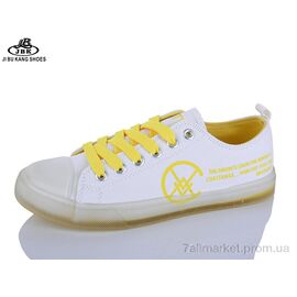 Фотография Кеды женские стильные Весна/осень 001SBL yellow (6 пар р.36-40) "Jibukang" недорого оптом от прямого поставщика