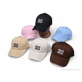 Кепка унісекс Весна/осінь D2 mix (5 шт. р.сітка56-59) "TUZZI" недорого оптом від прямого постачальника