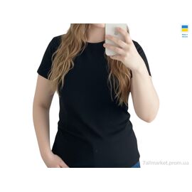 Футболка жіноча Літо 9 чорний (4 шт. р.сітка42-48) "Margo" недорого оптом від прямого постачальника