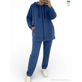 Спортивний костюм жіночий Весна/осінь 121 джинс (4 шт. р.сітка52-66) "Margo" недорого оптом від прямого постачальника