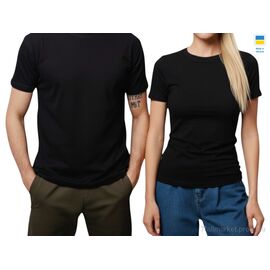Футболка унісекс Літо 89 парні футболки чорні (8 шт. р.сіткаS-2XL) "Margo" недорого оптом від прямого постачальника