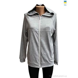 Фотография Батник женский Весна/осень 111 св.сірий (4 шт. р.сетка S-XL) "Sport style" недорого оптом от прямого поставщика