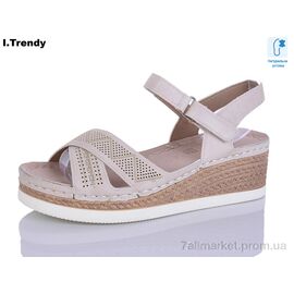 Фотография Босоножки женские летние Лето SL06-2 (8 пар р.36-41) "Trendy" недорого оптом от прямого поставщика