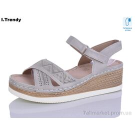 Фотография Босоножки женские летние Лето SL06-3 (8 пар р.36-41) "Trendy" недорого оптом от прямого поставщика