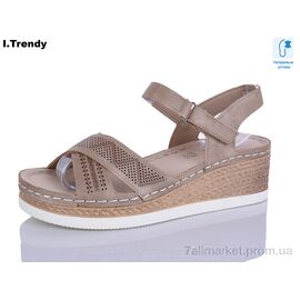 Фотография Босоножки женские летние Лето SL06-6 (8 пар р.36-41) "Trendy" недорого оптом от прямого поставщика