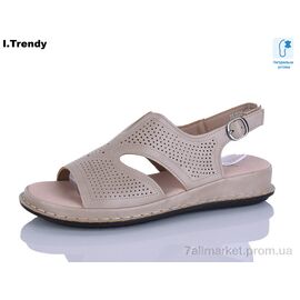 Фотография Босоножки женские летние Лето SL026-3 (8 пар р.36-41) "Trendy" недорого оптом от прямого поставщика