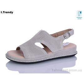 Фотография Босоножки женские летние Лето SL026-7 (8 пар р.36-41) "Trendy" недорого оптом от прямого поставщика