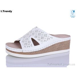 Фотография Шлепки женские облегченные Лето SL08-1 (8 пар р.36-41) "Trendy" недорого оптом от прямого поставщика