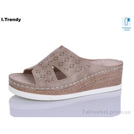 Фотография Шлепки женские облегченные Лето SL08-6 (8 пар р.36-41) "Trendy" недорого оптом от прямого поставщика