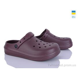 Фотография Кроксы женские летние Лето 161 шоколадний (6 пар р.36-40) "Golden Lion" недорого оптом от прямого поставщика