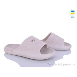 Фотография Шлепки женские облегченные Лето 144 бежевий (8 пар р.36-40) "Golden Lion" недорого оптом от прямого поставщика