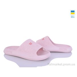 Фотография Шлепки женские облегченные Лето 144 пудра (8 пар р.36-40) "Golden Lion" недорого оптом от прямого поставщика