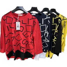 Светр жіночий 6696 black р.6XL-8XL "Immei" недорого оптом від прямого постачальника