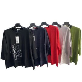 Светр жіночий 7097-7 red р.6XL-8XL "Immei" недорого оптом від прямого постачальника