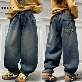 Фотография Джинсы детские на мальчика 825 navy р.110-150 "Major" недорого оптом от прямого поставщика