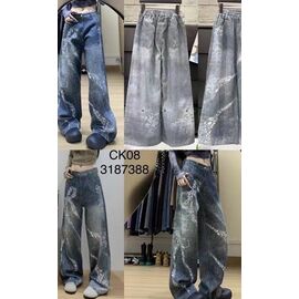 Джинси дитячі на дівчинку CK08 navy р.120-170 "Major" недорого оптом від прямого постачальника