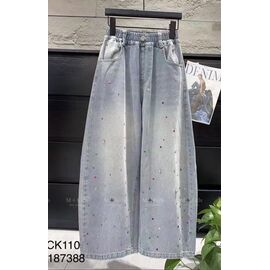 Джинси дитячі на дівчинку CK110 l.blue р.120-170 "Major" недорого оптом від прямого постачальника