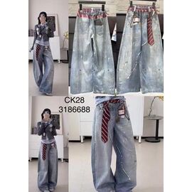 Джинси дитячі на дівчинку CK28 blue р.120-170 "Major" недорого оптом від прямого постачальника