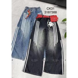 Джинси дитячі на дівчинку CK31 black р.120-170 "Major" недорого оптом від прямого постачальника