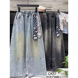 Джинси дитячі на дівчинку CK57 l.blue р.120-170 "Major" недорого оптом від прямого постачальника