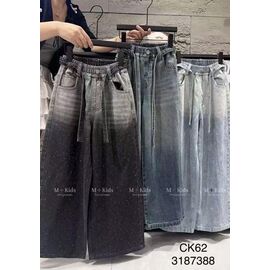 Джинси дитячі на дівчинку CK62 blue р.120-170 "Major" недорого оптом від прямого постачальника