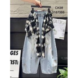 Джинси дитячі на дівчинку CK98 l.blue р.120-170 "Major" недорого оптом від прямого постачальника