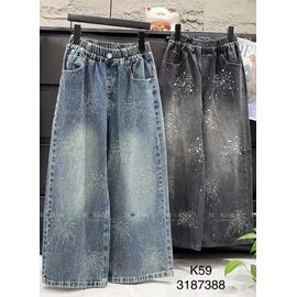 Джинси дитячі на дівчинку K59 blue р.120-170 "Major" недорого оптом від прямого постачальника